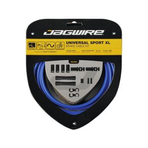 Jagwire Universele Sport XL Remkabelset (blauw)